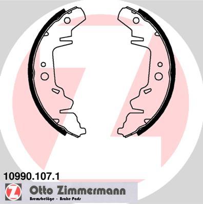 Zimmermann 10990.107.1 - Brake Shoe Set onlydrive.pro