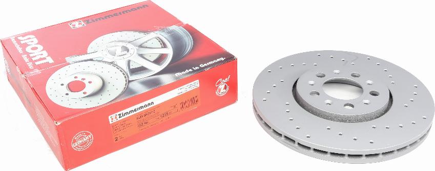 Zimmermann 100.1235.52 - Brake Disc onlydrive.pro