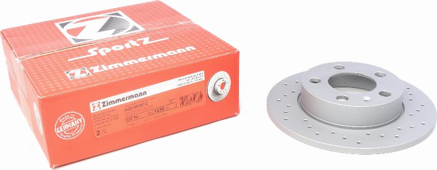 Zimmermann 100.1236.52 - Brake Disc onlydrive.pro