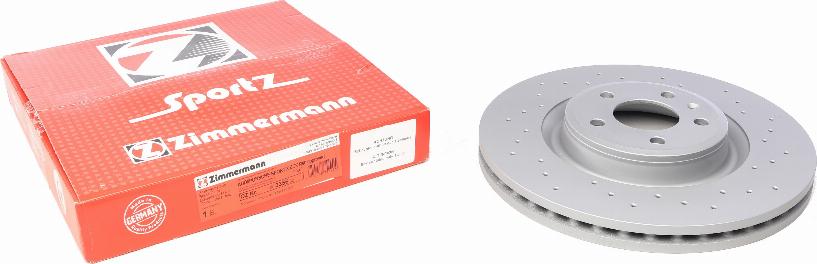 Zimmermann 100.3356.52 - Brake Disc onlydrive.pro