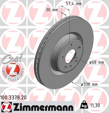 Zimmermann 100.3378.20 - Piduriketas onlydrive.pro