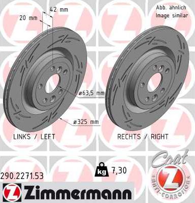 Zimmermann 290.2271.53 - Brake Disc onlydrive.pro