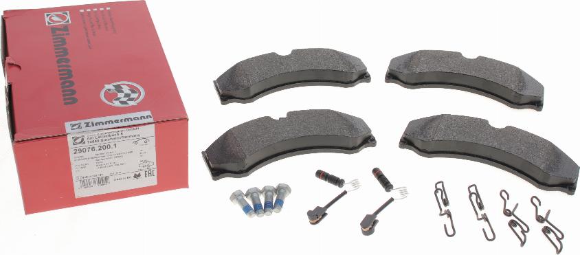 Zimmermann 29076.200.1 - Brake Pad Set, disc brake onlydrive.pro