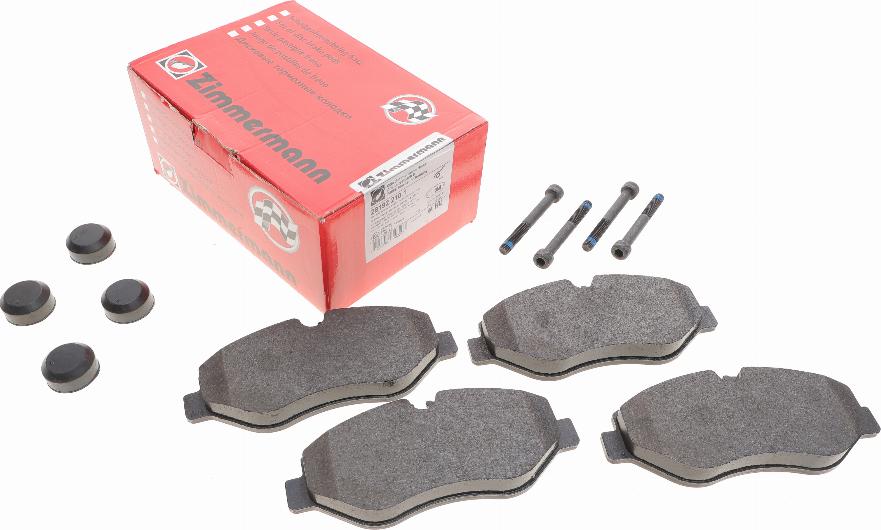 Zimmermann 29192.210.1 - Brake Pad Set, disc brake onlydrive.pro