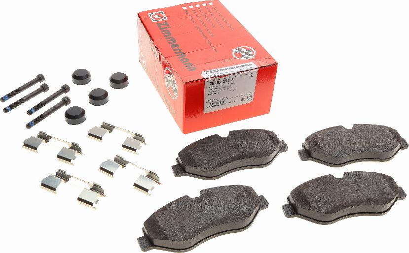 Zimmermann 29192.210.2 - Brake Pad Set, disc brake onlydrive.pro