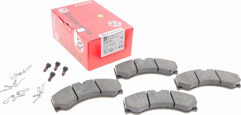 Zimmermann 29153.200.1 - Brake Pad Set, disc brake onlydrive.pro