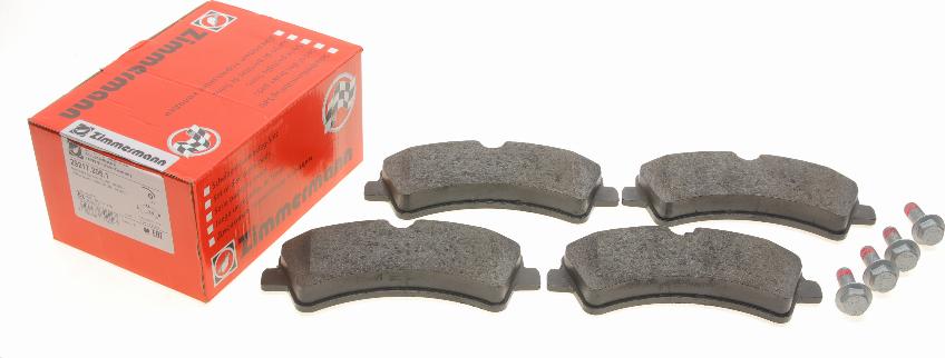 Zimmermann 29217.205.1 - Brake Pad Set, disc brake onlydrive.pro