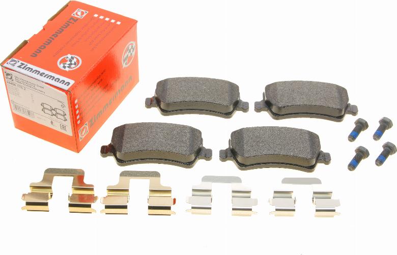 Zimmermann 24496.170.2 - Brake Pad Set, disc brake onlydrive.pro