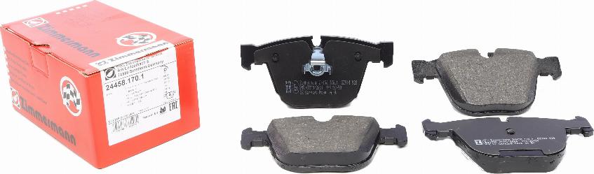 Zimmermann 24458.170.1 - Brake Pad Set, disc brake onlydrive.pro