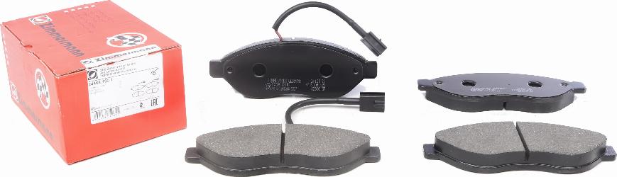 Zimmermann 24468.190.1 - Brake Pad Set, disc brake onlydrive.pro