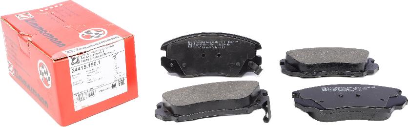 Zimmermann 24415.190.1 - Brake Pad Set, disc brake onlydrive.pro