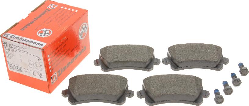 Zimmermann 24483.170.1 - Brake Pad Set, disc brake onlydrive.pro