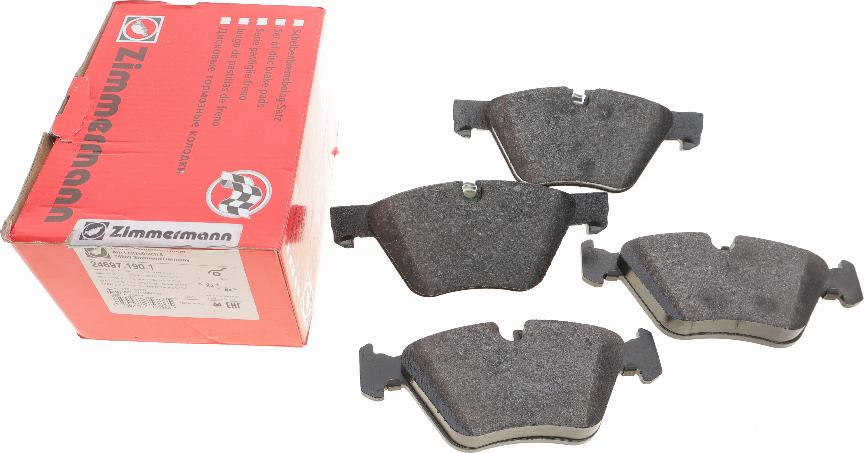 Zimmermann 24697.190.1 - Brake Pad Set, disc brake onlydrive.pro