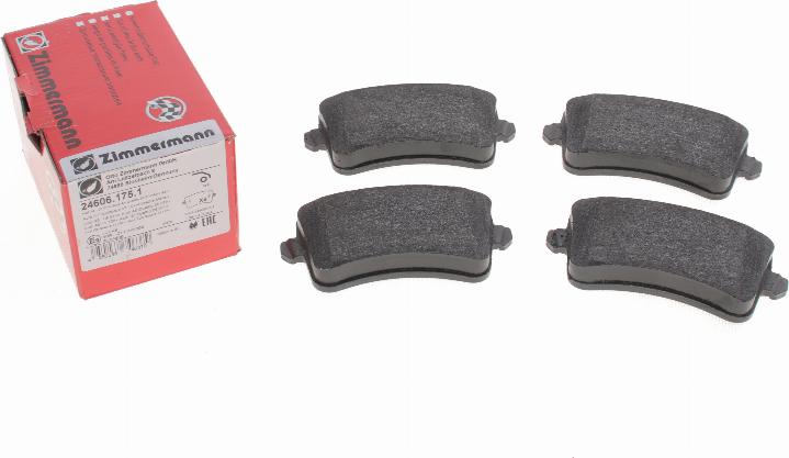 Zimmermann 24606.175.1 - Brake Pad Set, disc brake onlydrive.pro