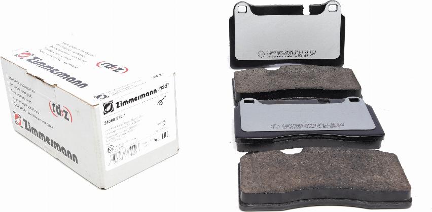 Zimmermann 24098.970.1 - Brake Pad Set, disc brake onlydrive.pro