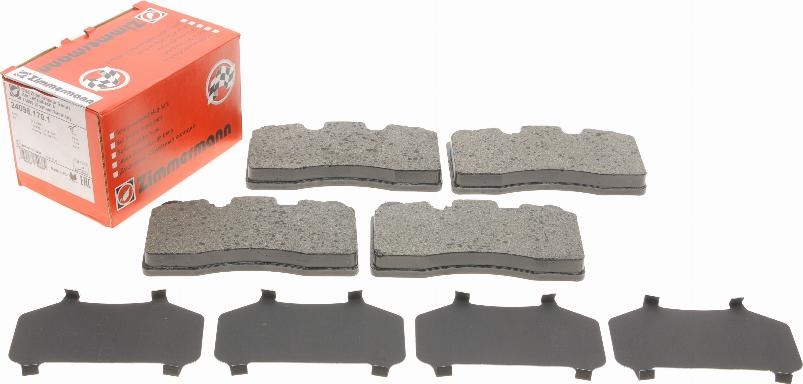 Zimmermann 24098.170.1 - Brake Pad Set, disc brake onlydrive.pro