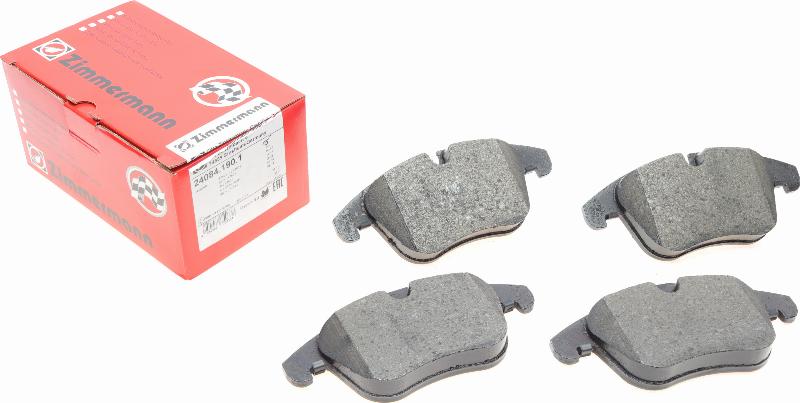 Zimmermann 24084.190.1 - Brake Pad Set, disc brake onlydrive.pro