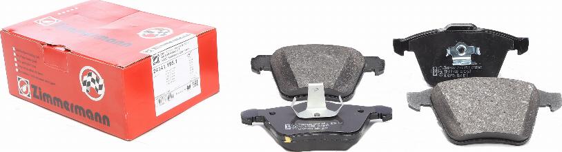 Zimmermann 24141.195.1 - Brake Pad Set, disc brake onlydrive.pro