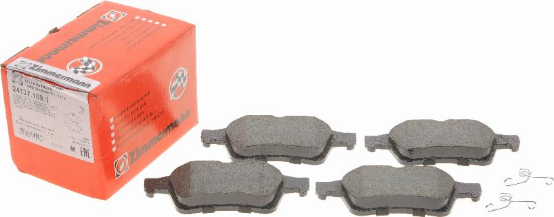 Zimmermann 24137.168.1 - Brake Pad Set, disc brake onlydrive.pro