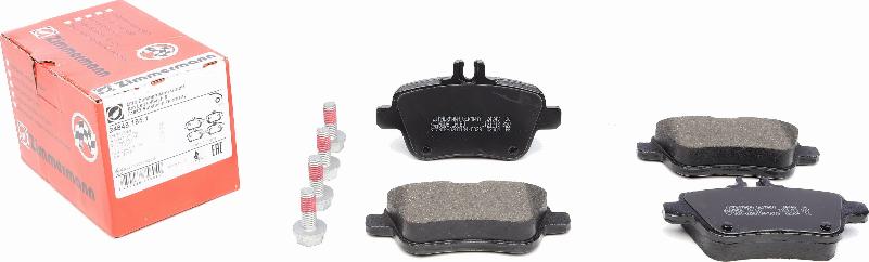 Zimmermann 24848.185.1 - Brake Pad Set, disc brake onlydrive.pro