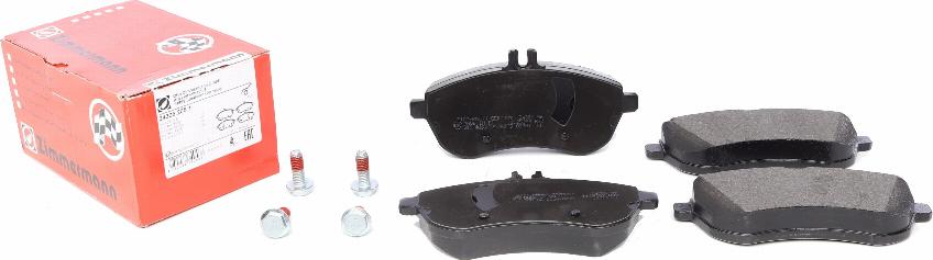 Zimmermann 24306.205.1 - Brake Pad Set, disc brake onlydrive.pro