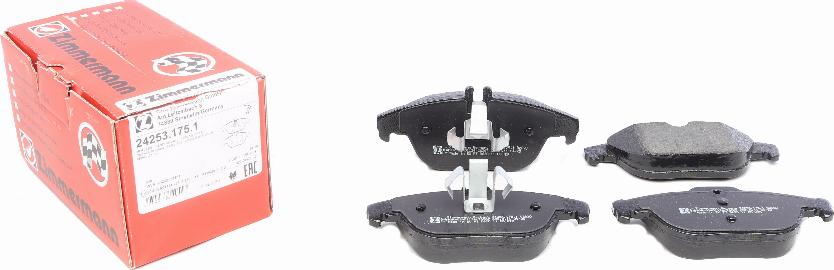 Zimmermann 24253.175.1 - Brake Pad Set, disc brake onlydrive.pro