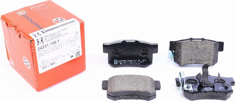 Zimmermann 24231.150.1 - Brake Pad Set, disc brake onlydrive.pro