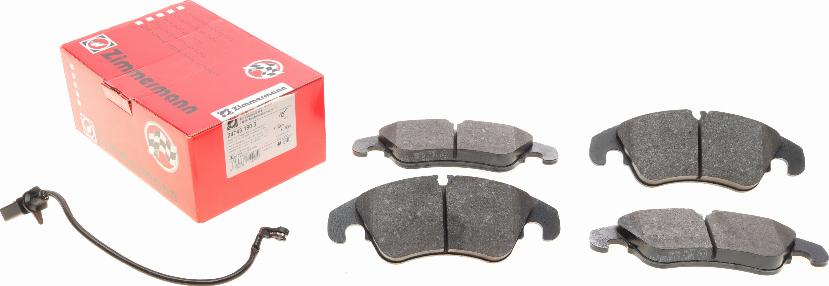 Zimmermann 24743.190.3 - Brake Pad Set, disc brake onlydrive.pro