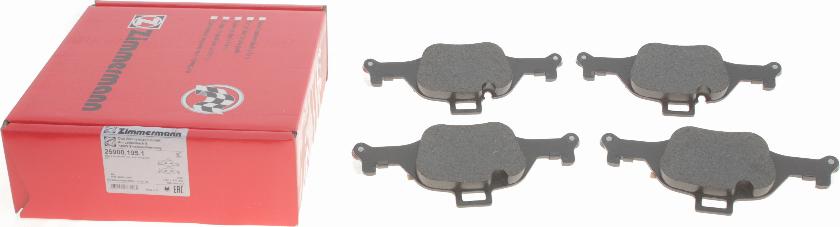 Zimmermann 25900.195.1 - Brake Pad Set, disc brake onlydrive.pro