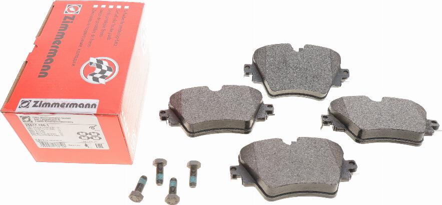 Zimmermann 25617.185.1 - Brake Pad Set, disc brake onlydrive.pro