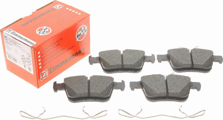 Zimmermann 25008.165.1 - Brake Pad Set, disc brake onlydrive.pro