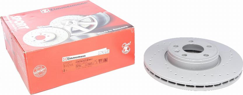 Zimmermann 250.1347.52 - Brake Disc onlydrive.pro