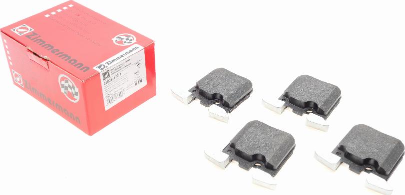 Zimmermann 25029.170.1 - Brake Pad Set, disc brake onlydrive.pro