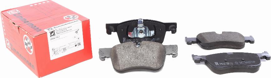 Zimmermann 25836.170.1 - Brake Pad Set, disc brake onlydrive.pro