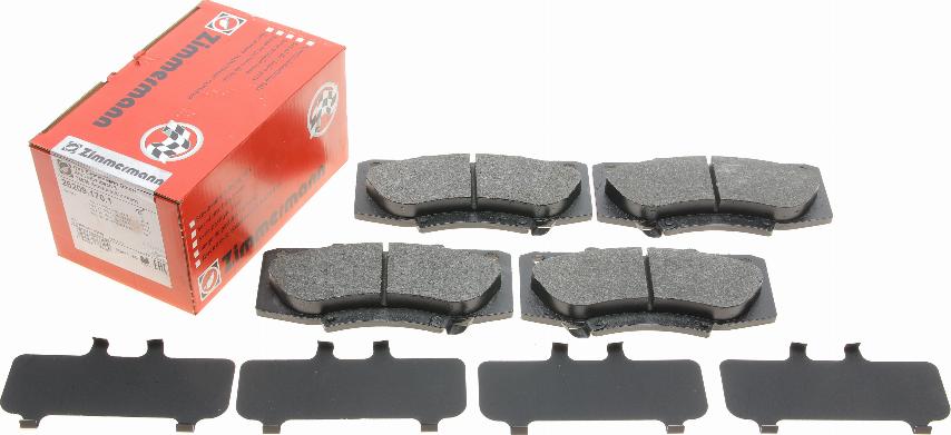 Zimmermann 25209.170.1 - Brake Pad Set, disc brake onlydrive.pro