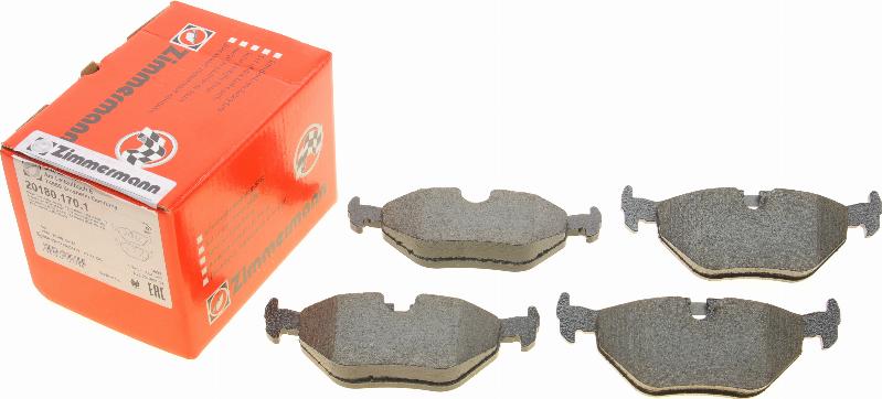 Zimmermann 20180.170.1 - Brake Pad Set, disc brake onlydrive.pro