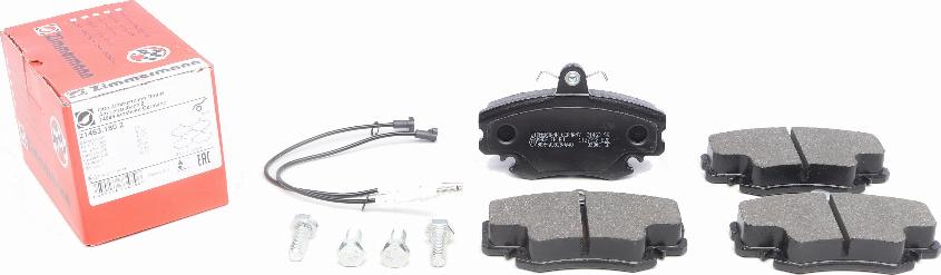 Zimmermann 21463.180.2 - Brake Pad Set, disc brake onlydrive.pro