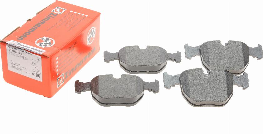 Zimmermann 21486.190.1 - Brake Pad Set, disc brake onlydrive.pro