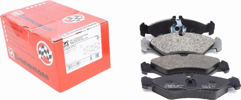 Zimmermann 21621.170.1 - Brake Pad Set, disc brake onlydrive.pro