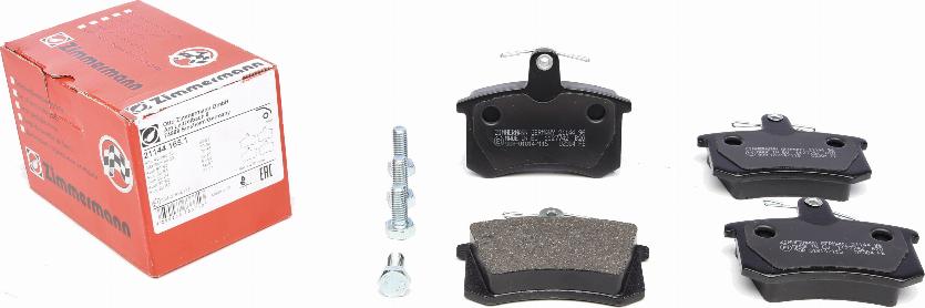 Zimmermann 21144.165.1 - Brake Pad Set, disc brake onlydrive.pro