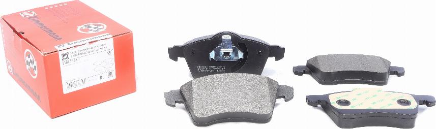 Zimmermann 21883.195.1 - Brake Pad Set, disc brake onlydrive.pro