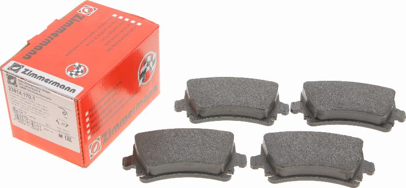 Zimmermann 23914.170.1 - Brake Pad Set, disc brake onlydrive.pro