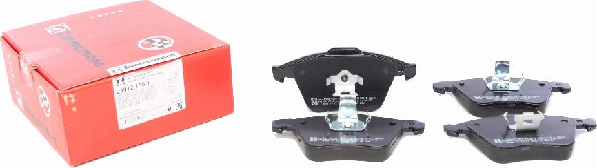 Zimmermann 23912.185.1 - Brake Pad Set, disc brake onlydrive.pro