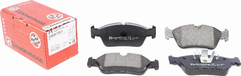 Zimmermann 23935.175.1 - Brake Pad Set, disc brake onlydrive.pro