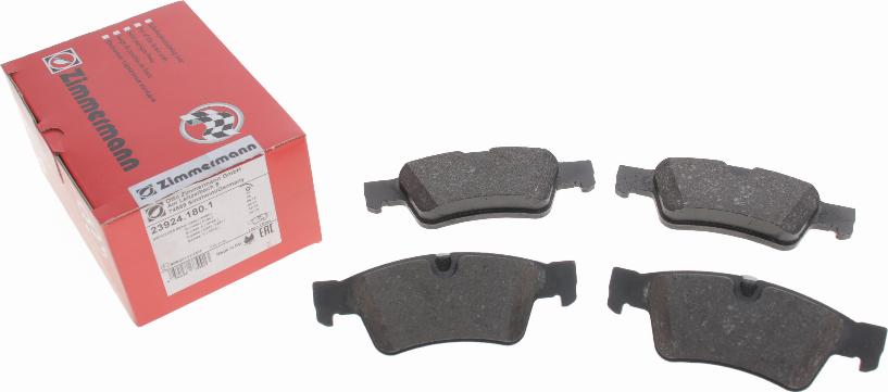 Zimmermann 23924.180.1 - Brake Pad Set, disc brake onlydrive.pro