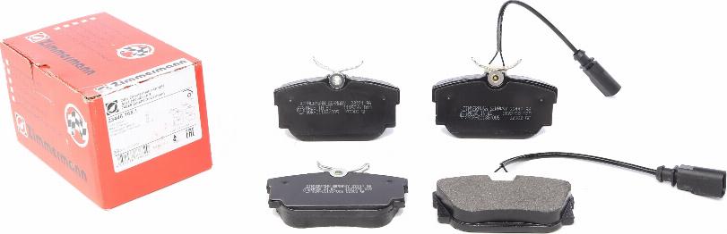 Zimmermann 23446.165.1 - Brake Pad Set, disc brake onlydrive.pro