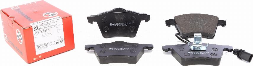 Zimmermann 23418.190.1 - Brake Pad Set, disc brake onlydrive.pro