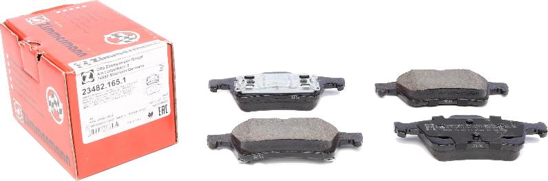 Zimmermann 23482.165.1 - Brake Pad Set, disc brake onlydrive.pro