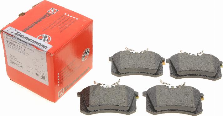 Zimmermann 23554.150.1 - Brake Pad Set, disc brake onlydrive.pro