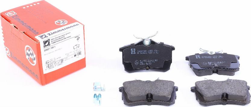 Zimmermann 23527.150.1 - Brake Pad Set, disc brake onlydrive.pro